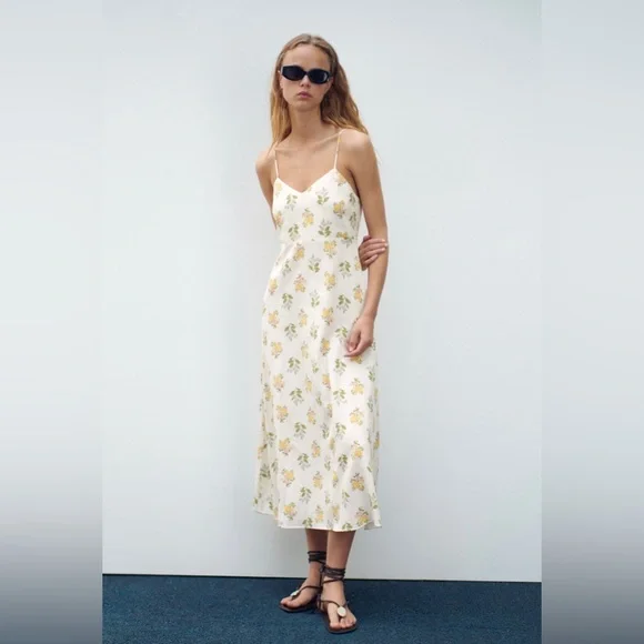 Zara | Dresses | Summer Dress From Zara | Poshmark